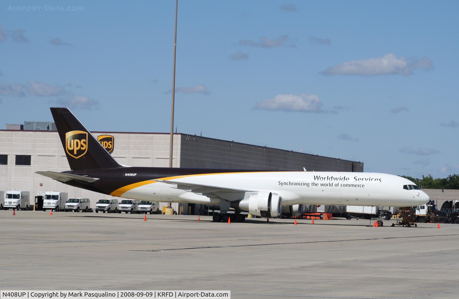 N408UP, 1988 Boeing 757-24APF C/N 23730, Boeing 757-200F