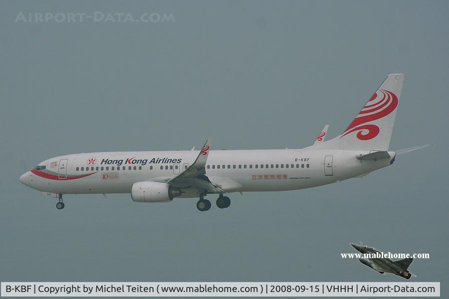 B-KBF, 2005 Boeing 737-84P C/N 32606 / 1805, Hong Kong Airlines