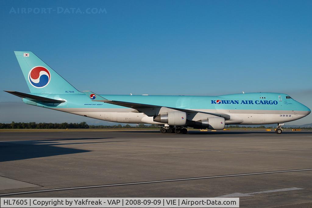 HL7605, 2006 Boeing 747-4B5ERF C/N 35526, Korean Air Boeing 747-400