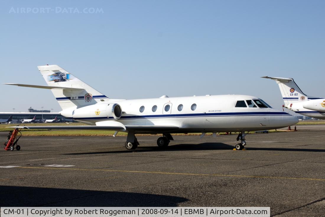 CM-01, 1973 Dassault Falcon (Mystere) 20E C/N 276, Dassault Falcon 20 E.Open door 15th Wing.60 Years 15 th Wing on tail.
