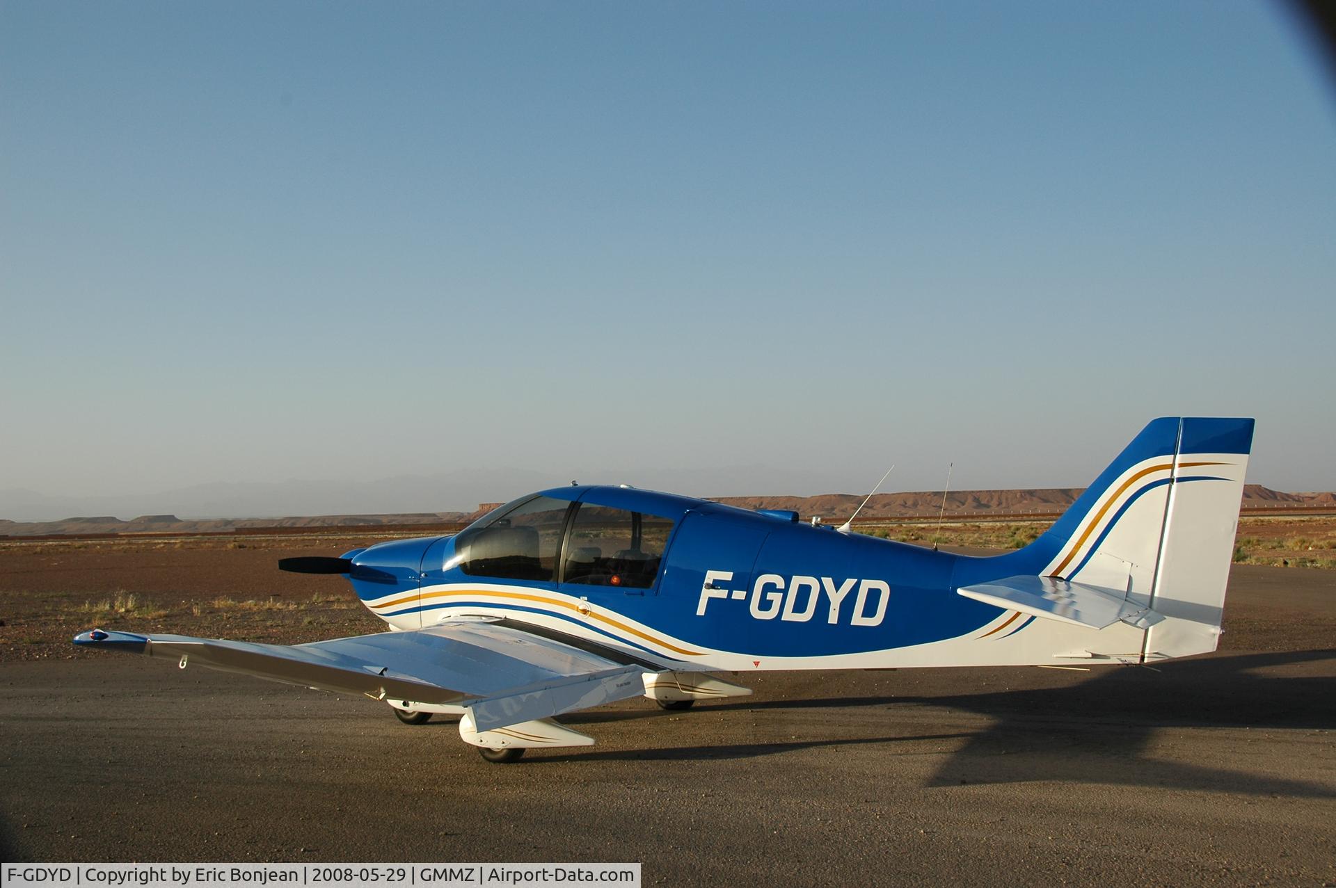 F-GDYD, Robin DR-400-180 Regent C/N 1642, YD in Marroco for a trip