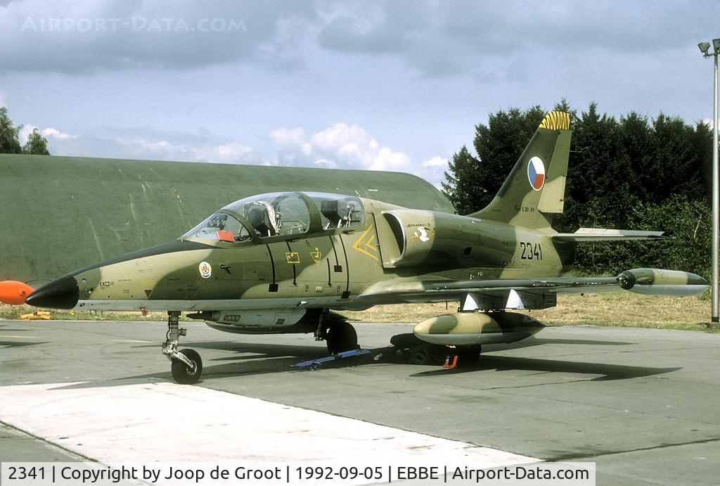 2341, Aero L-39 Albatros C/N 232341, At the time of the photo the air force was still the Czechoslovak Air Force.