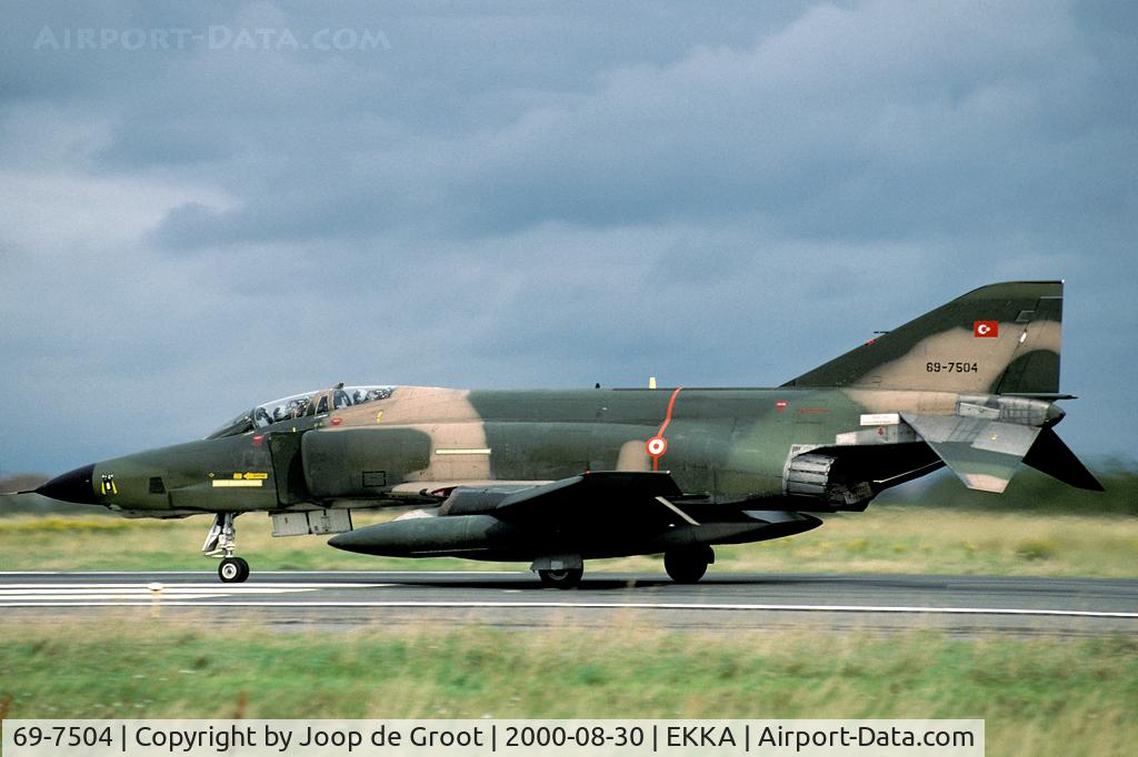 69-7504, 1969 McDonnell Douglas RF-4E Phantom II C/N 4134, Former Luftwaffe 35+57
