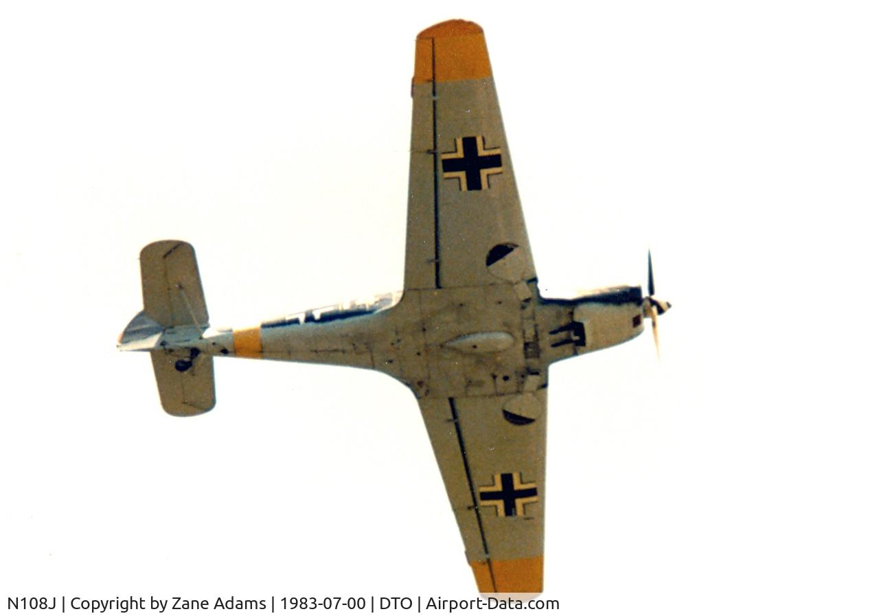 N108J, 1951 Nord 1002 Pingouin II C/N 274, CAF ME-109 (Nord) at the Denton Airshow