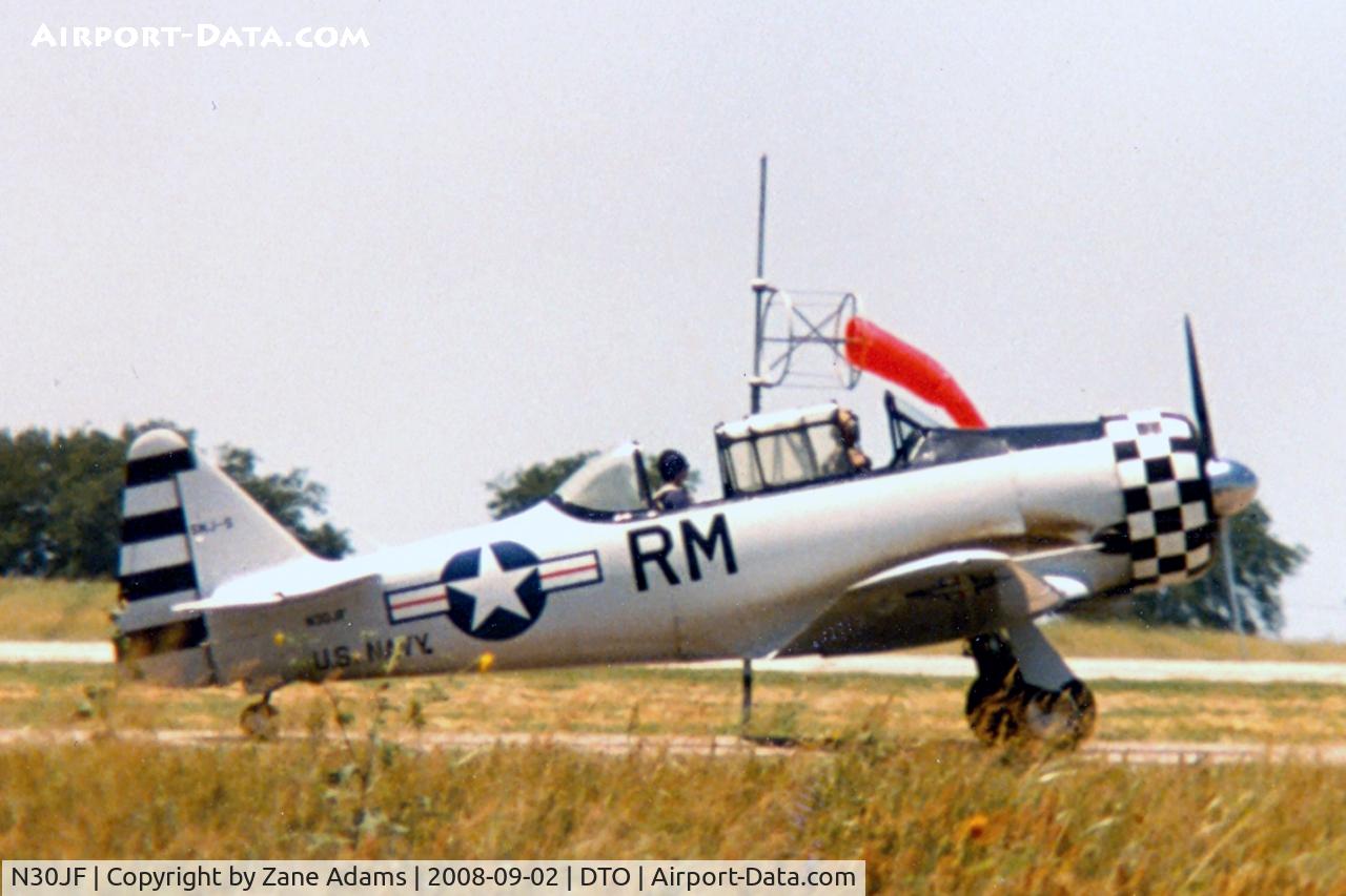 N30JF, 1958 North American SNJ-5 Texan C/N 44009, At the Denton CAF Airshow