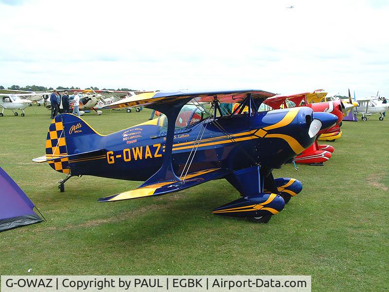 G-OWAZ, Pitts S-1C Special C/N 43JM, G-OWAZ