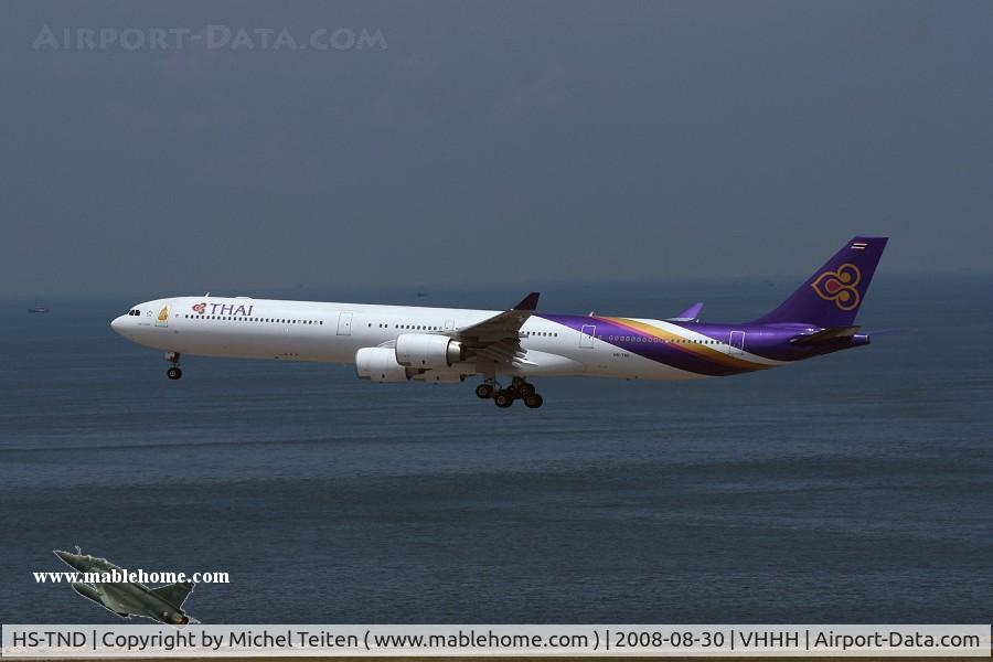 HS-TND, 2005 Airbus A340-642 C/N 710, Thai Airways