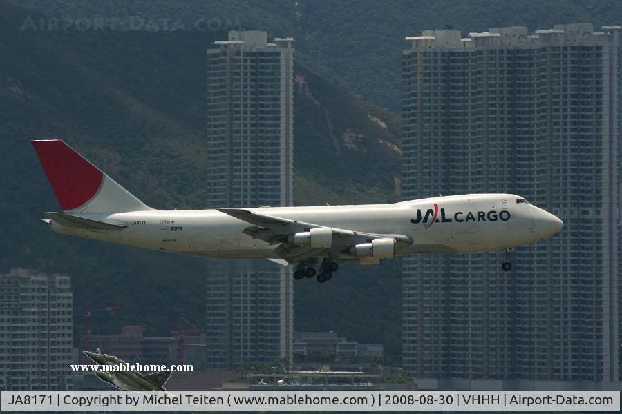 JA8171, 1986 Boeing 747-246F C/N 23391, JAL Cargo
