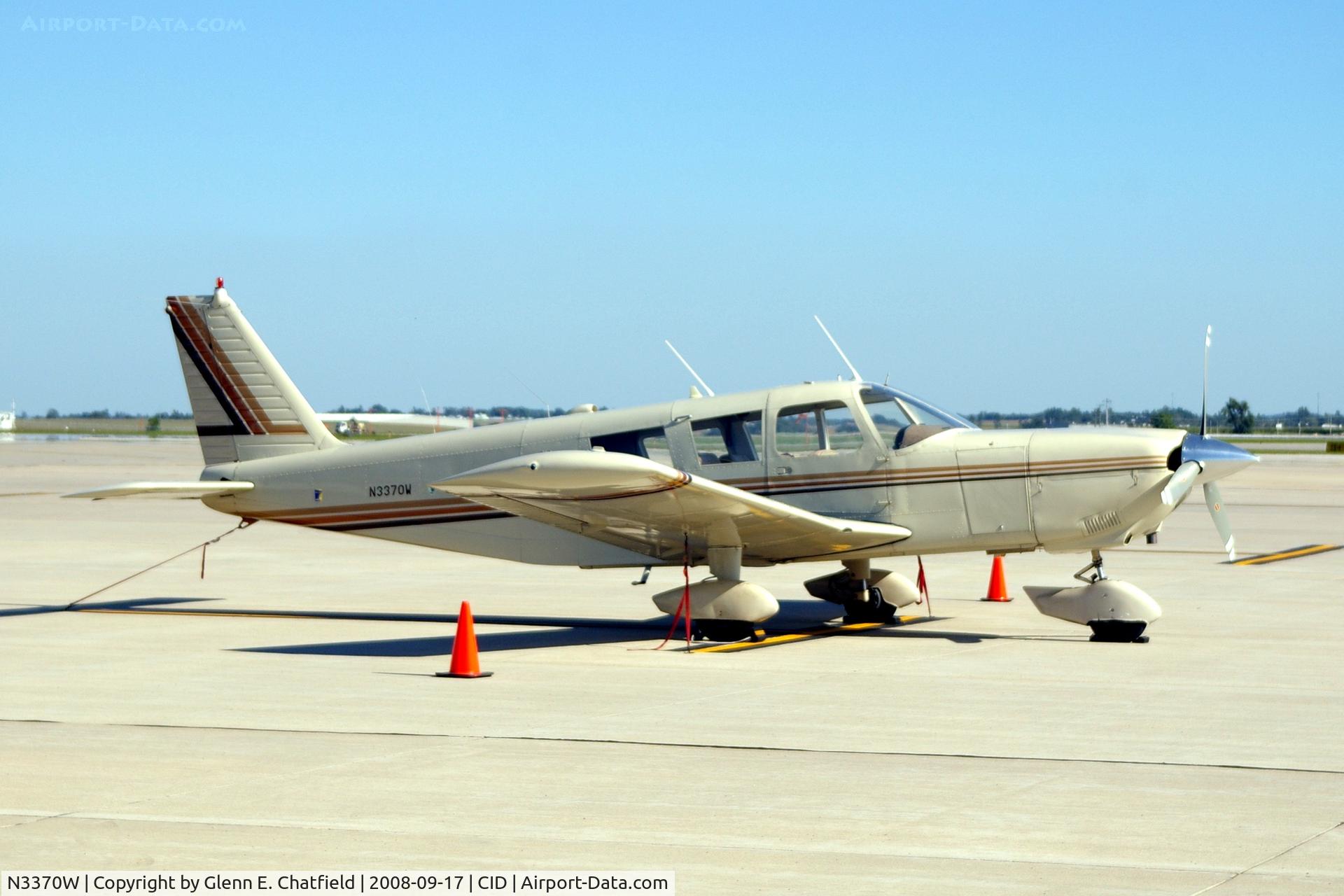 N3370W, 1965 Piper PA-32-260 Cherokee Six Cherokee Six C/N 32-216, On the Landmark ramp.