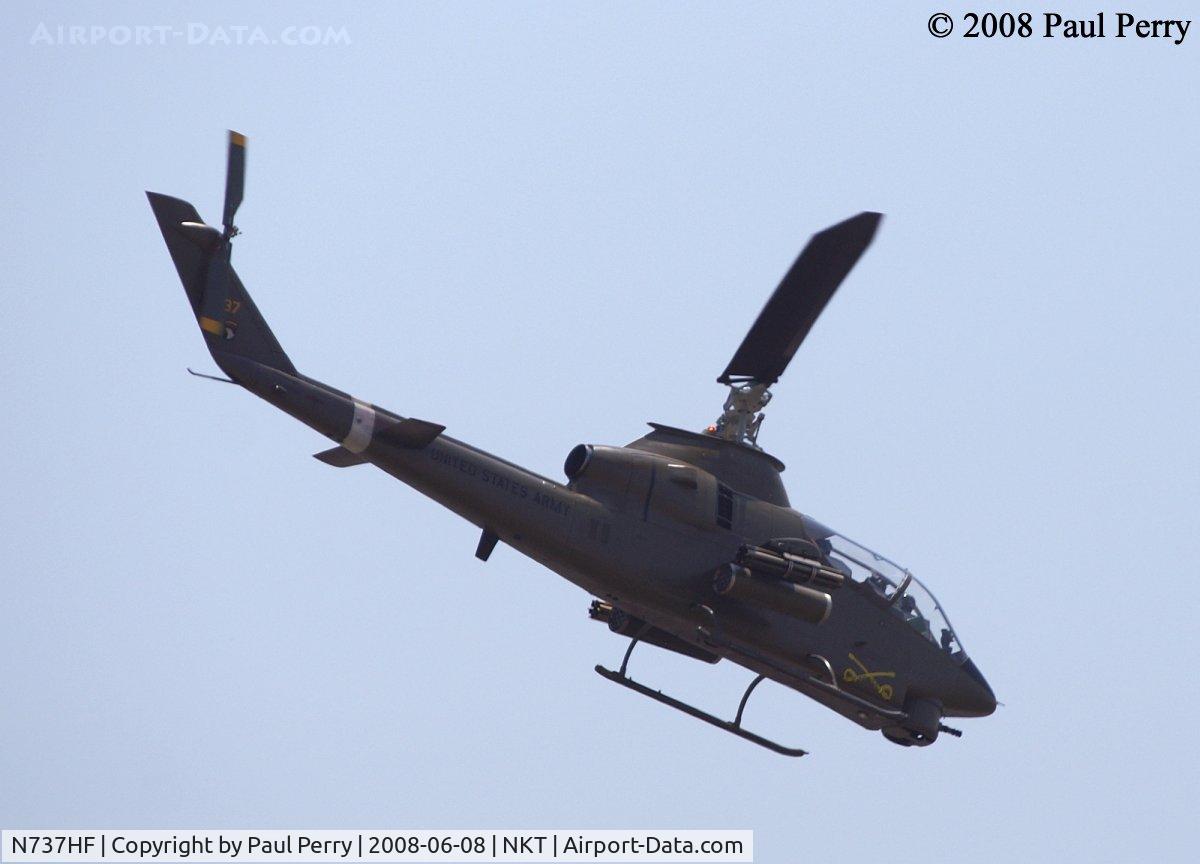N737HF, 1967 Bell AH-1G Cobra C/N 20401, All thats missing is the chatter of the minigun, and the smoke from rockets