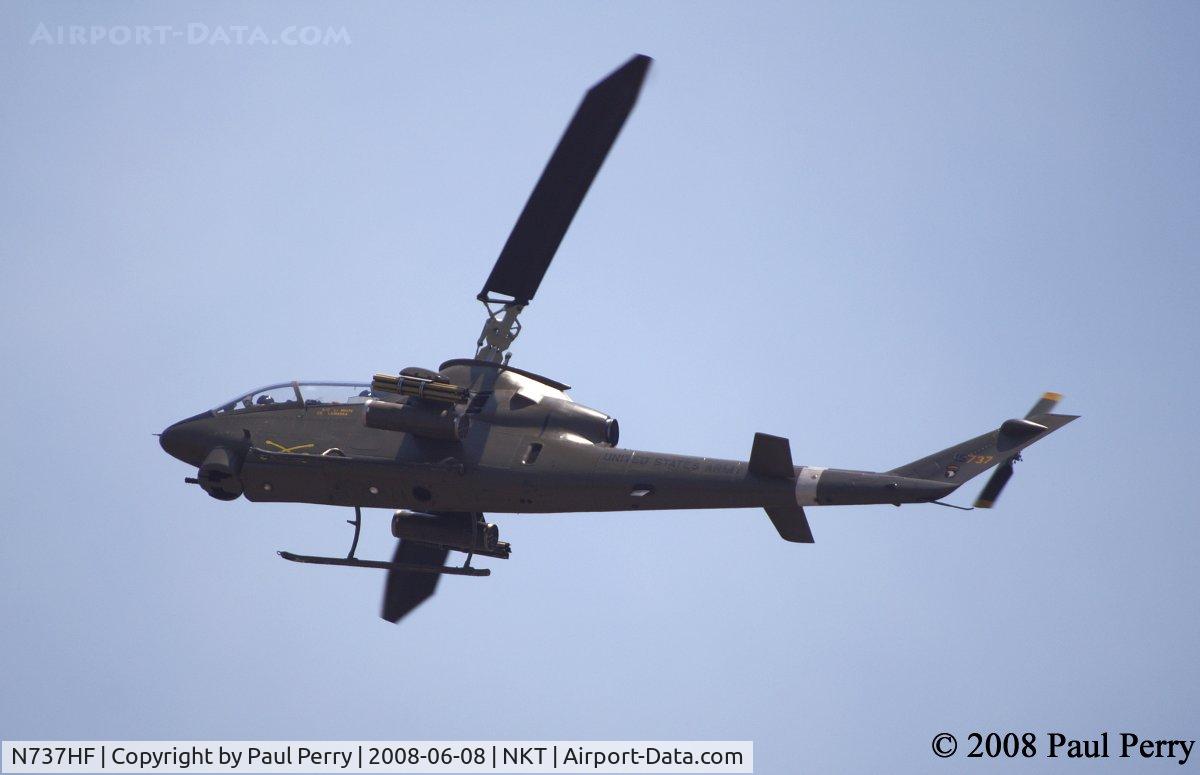 N737HF, 1967 Bell AH-1G Cobra C/N 20401, Progenitor of a revolutionary weapons system.  And easy on the eyes, too