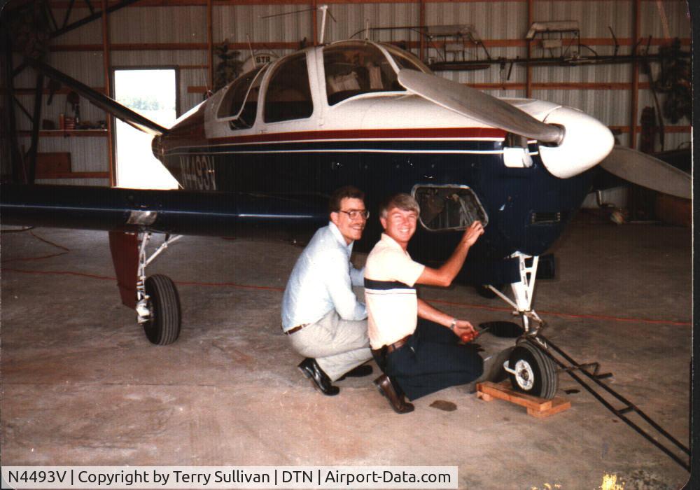 N4493V, 1948 Beech 35 Bonanza C/N D-1313, Bonanza