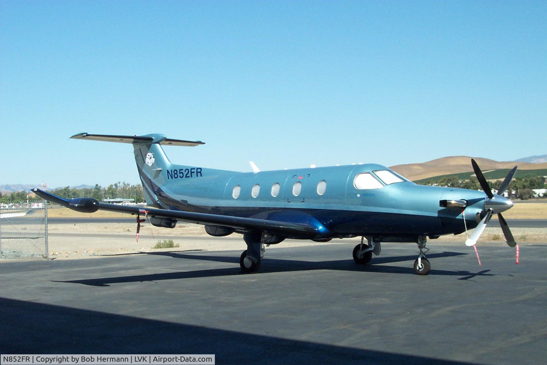 N852FR, 2007 Pilatus PC-12/47 C/N 852, Executive Ramp at Attitude Aviation