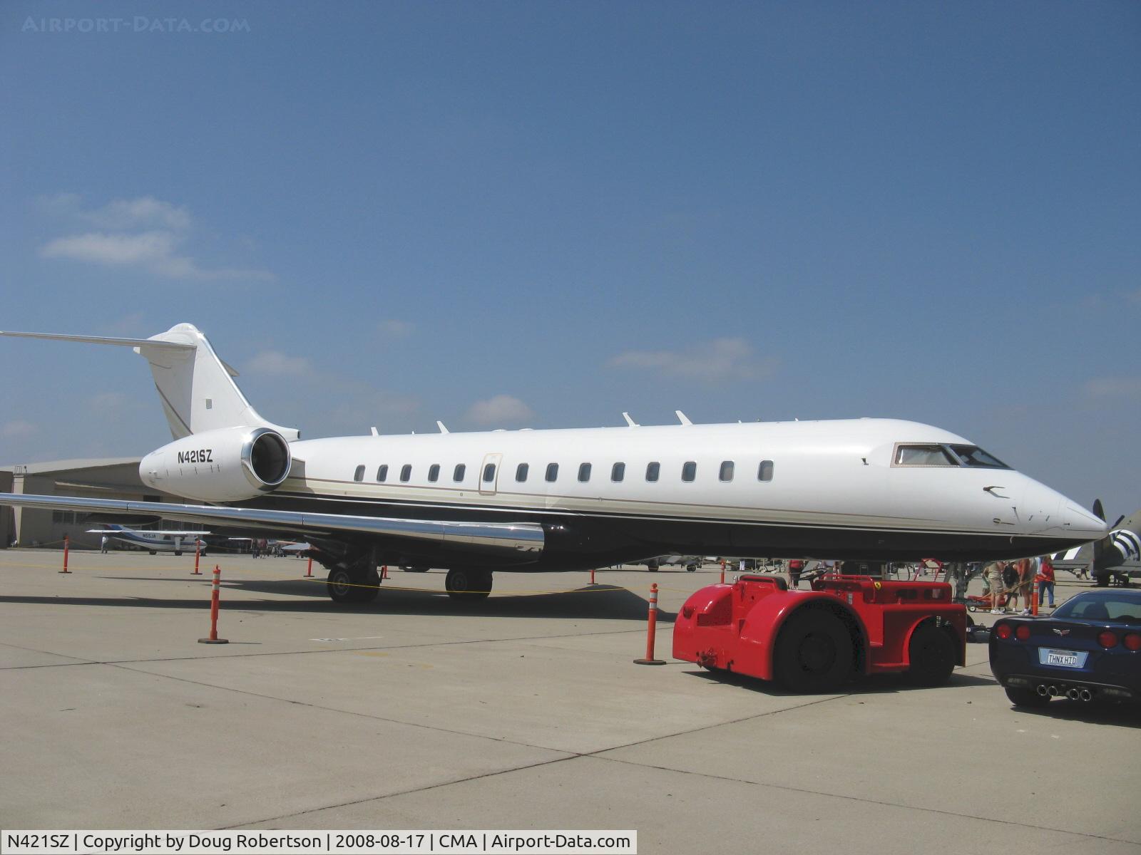 N421SZ, 2007 Bombardier BD-700-1A10 Global Express C/N 9239, 2007 Bombardier BD-700-1A10 GLOBAL EXPRESS, two Rolls-Royce Deutschland BR710A2-20 Turbofans 14,750 lb st each flat rated to ISA +20 deg.C with FADEC