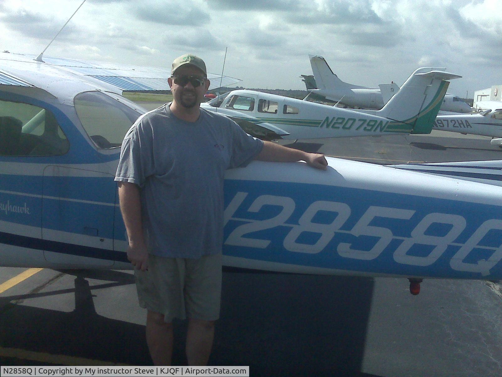 N2858Q, 1971 Cessna 172L C/N 17259858, I just took completed my solo in 2858Q