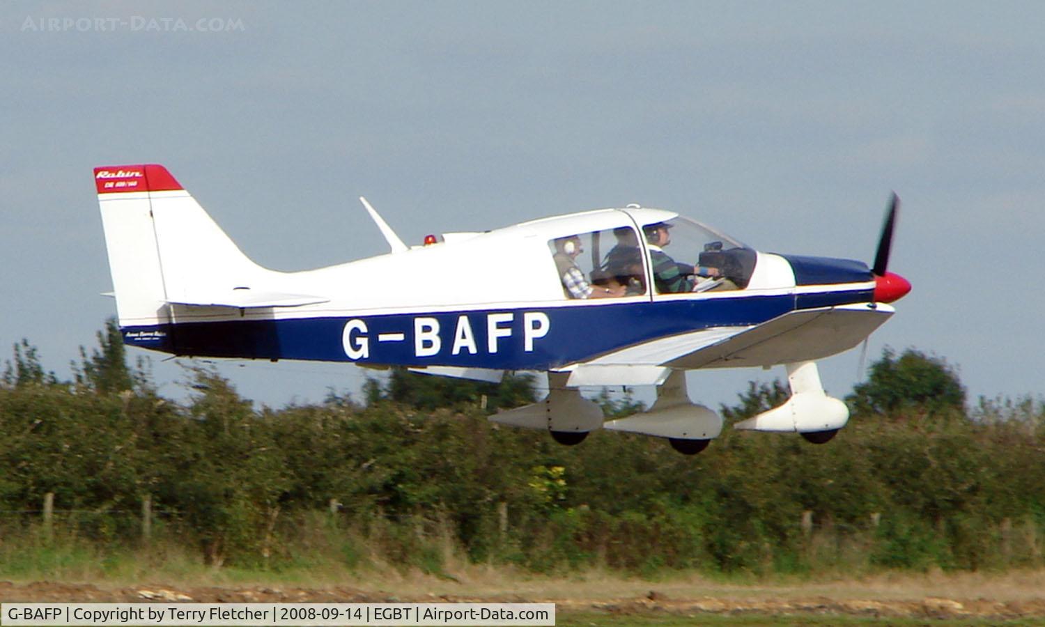 G-BAFP, 1972 Robin DR-400-160 Chevalier C/N 735, 1972 Robin  - A visitor to the 2008 Turweston Vintage and Classic Day