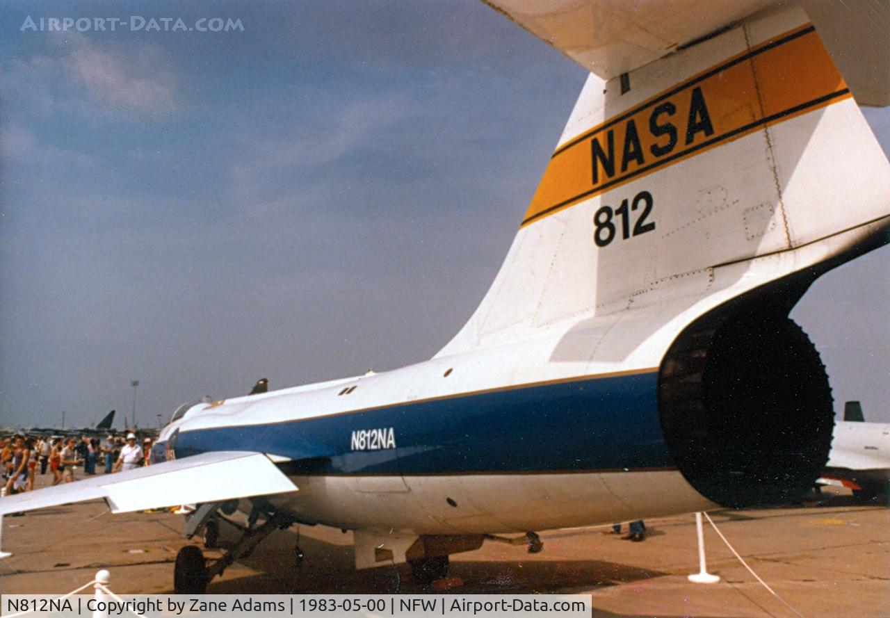 N812NA, Lockheed F-104N C/N 683C4053, NASA F-104 at Carswell AFB Airshow