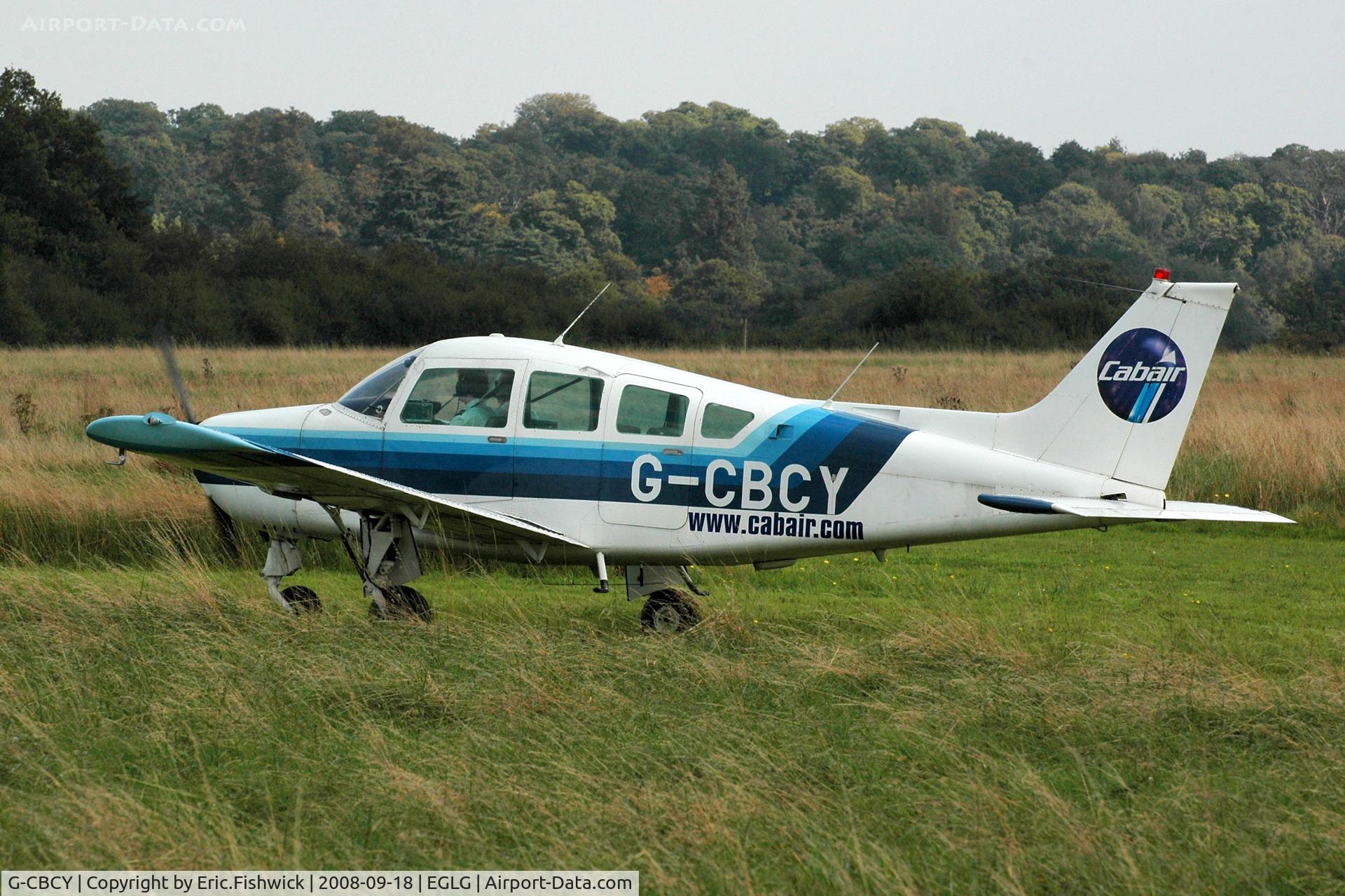 G-CBCY, 1977 Beech C24R Sierra Super C/N MC-491, 1. G-CBCY at Panshanger Airfield