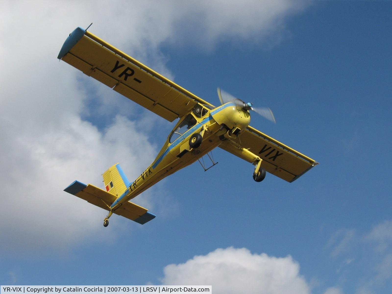 YR-VIX, PZL-Okecie PZL-104 Wilga 35A C/N 118387, Departing to Brasov