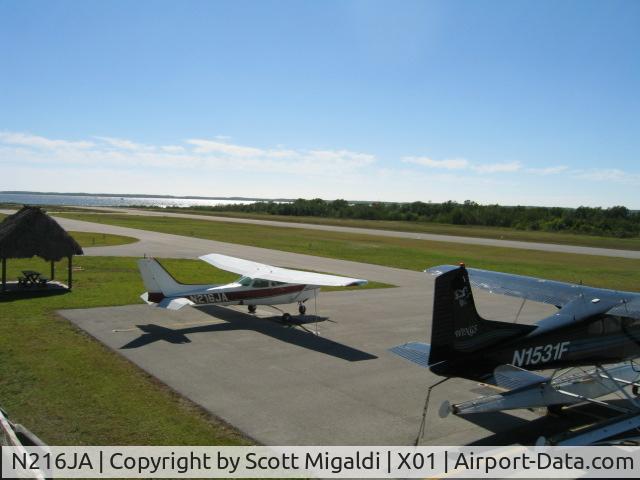 N216JA, 1980 Cessna 172RG Cutlass RG C/N 172RG0467, At X01