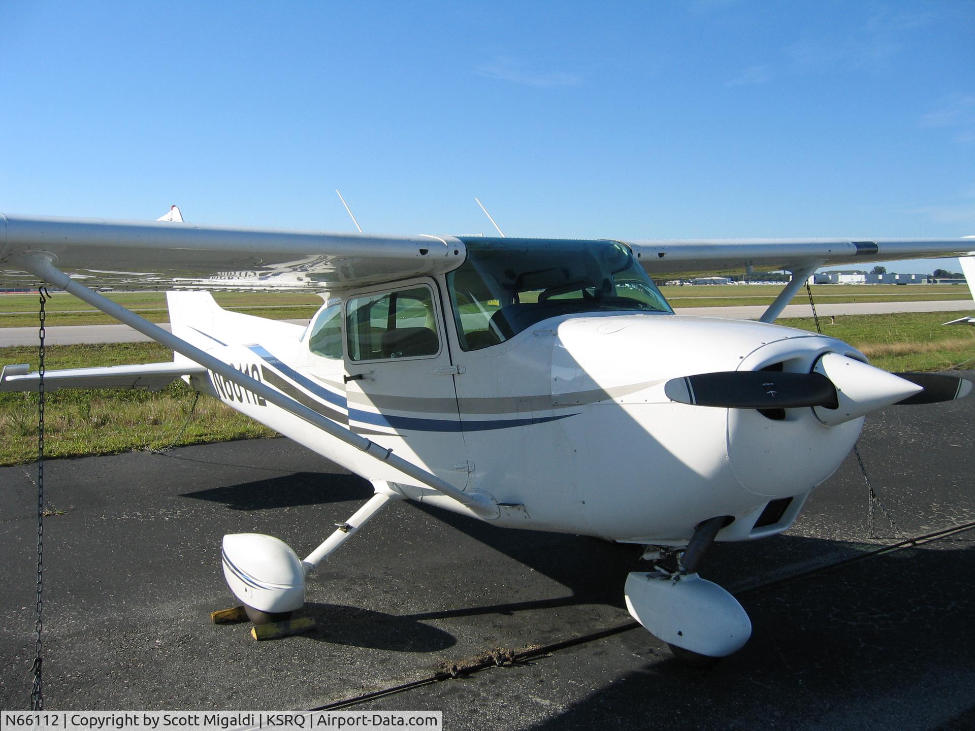 N66112, 1983 Cessna 172Q Cutlass C/N 17275968, On the Ramp in Sarasota, FL