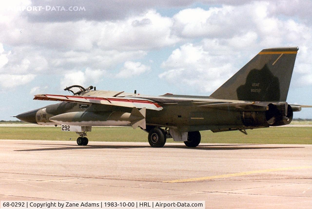 68-0292, 1968 General Dynamics FB-111A Aardvark C/N B1-64, At CAF Airsho '83