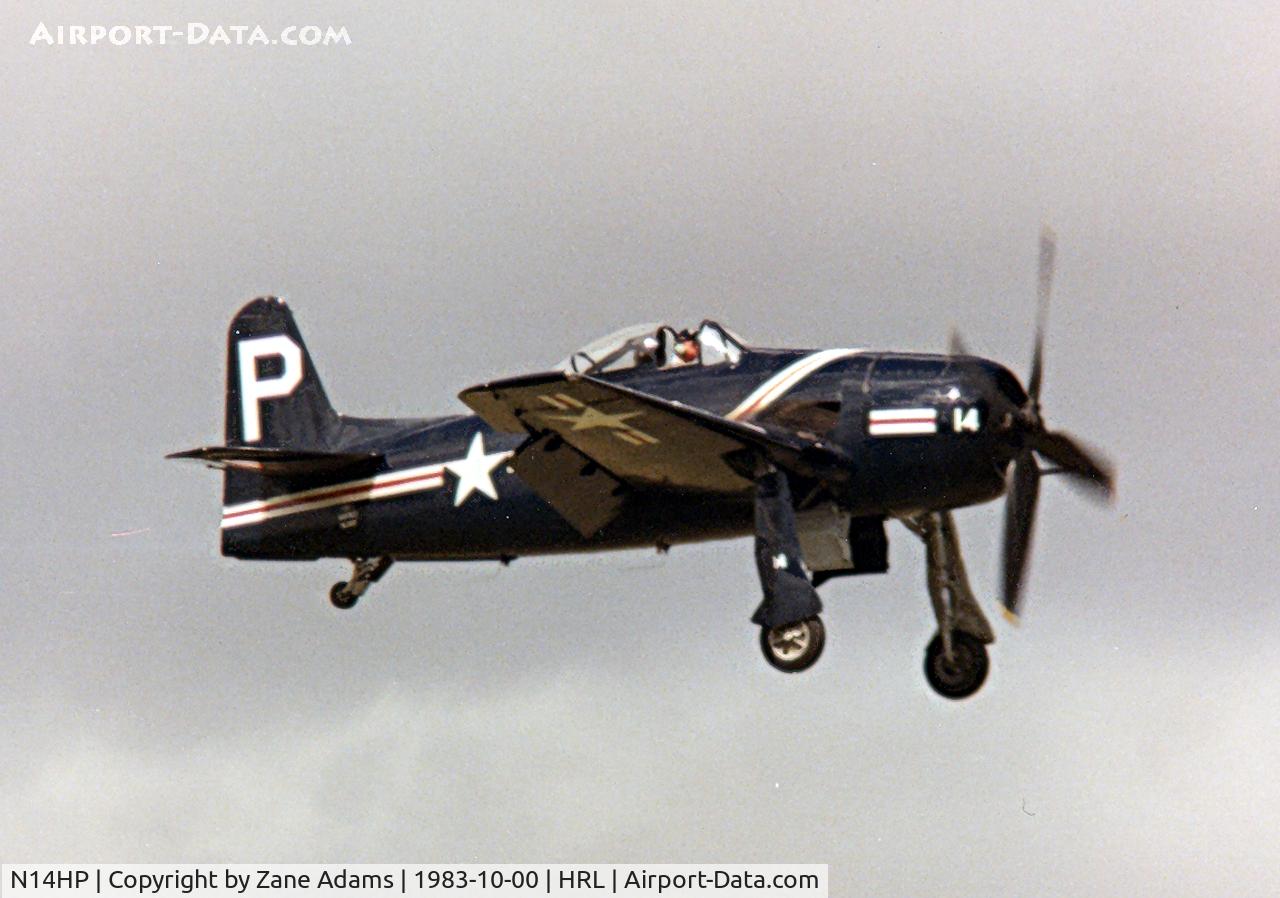 N14HP, 1945 Grumman F8F-1 Bearcat C/N D.10, At CAF Airsho '83