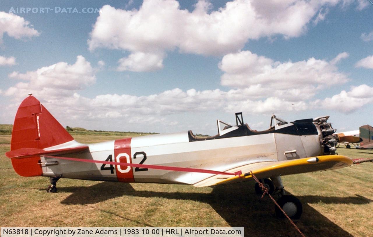 N63818, 1943 Fairchild (Howard) PT-23A Cornell (M-62C) C/N HO-211, At CAF Airsho '83