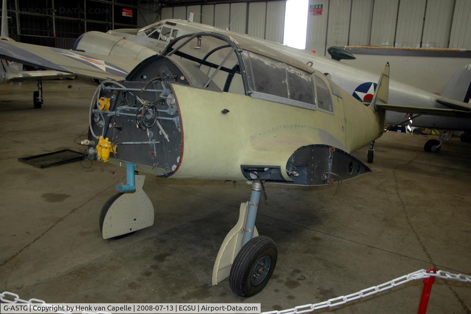 G-ASTG, 1945 Nord 1002 Pingouin II C/N 183, French built Messerschmitt Bf108.