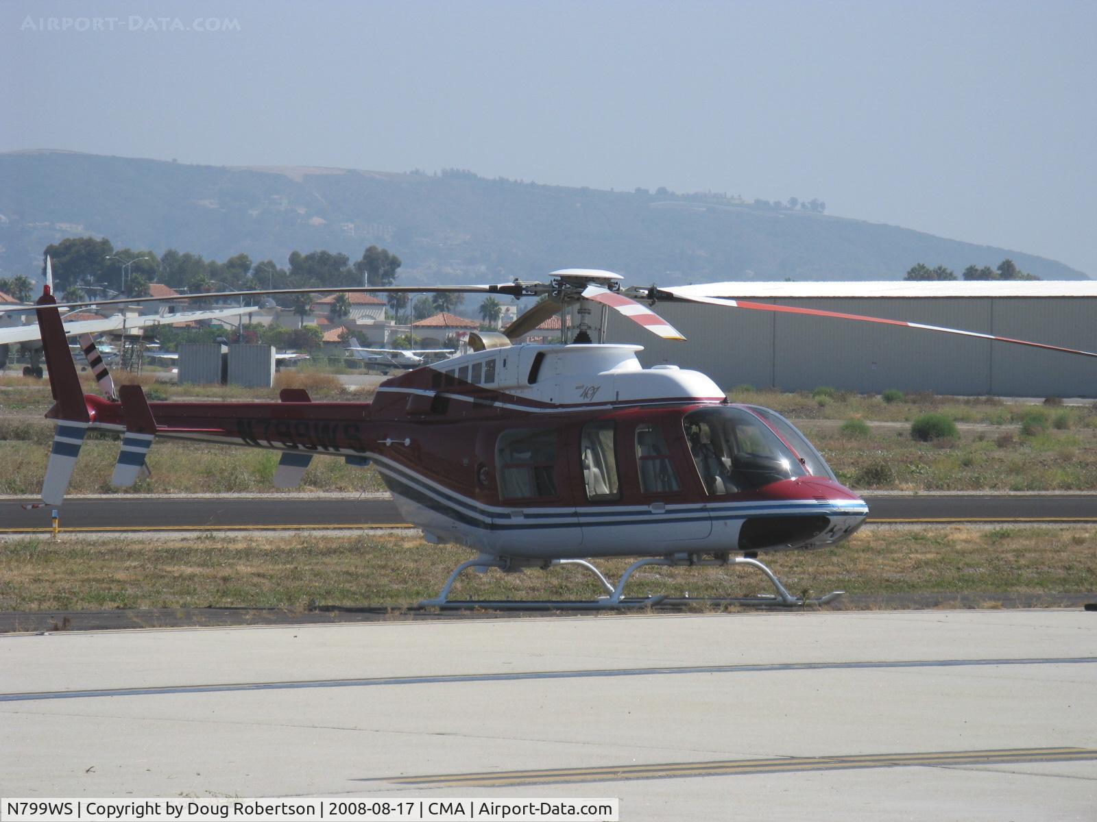 N799WS, 2002 Bell 407 C/N 53538, 2002 Bell 407, one Rolls Royce 250-C47B turboshaft rated at 813 shp for takeoff, 701 shp continuous