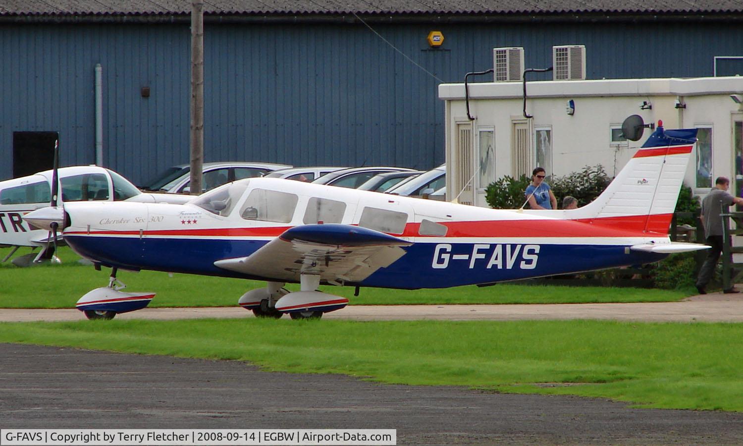 G-FAVS, 1975 Piper PA-32-300 Cherokee Six Cherokee Six C/N 32-7540091, Pa-32-300 at Wellesbourne