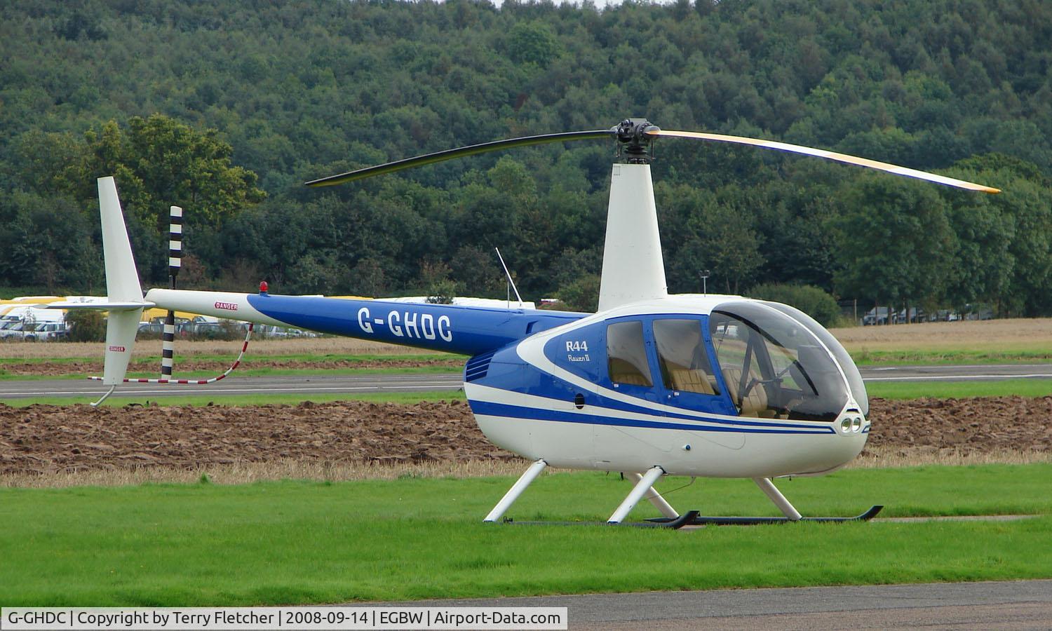 G-GHDC, 2006 Robinson R44 Raven II C/N 11468, 2006 Robinson R44II at Wellesbourne