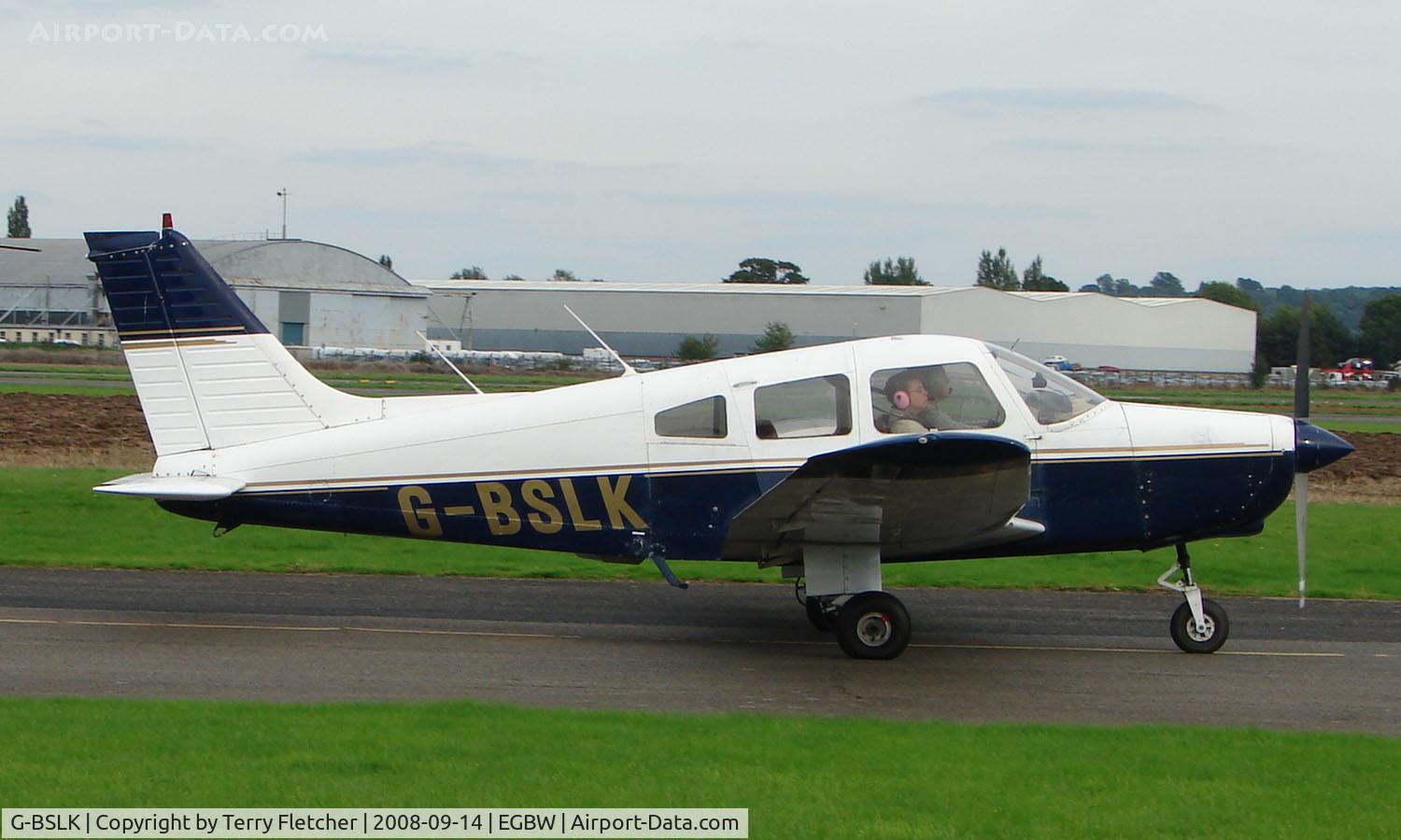 G-BSLK, 1979 Piper PA-28-161 Cherokee Warrior II C/N 28-7916018, 1979 Piper Pa-28-161 at Wellesbourne