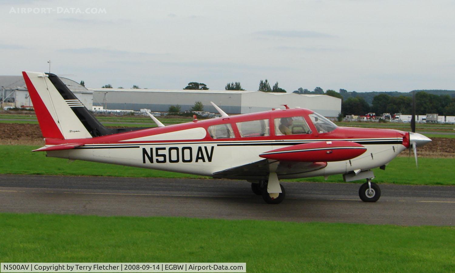 N500AV, 1969 Piper PA-24-260 Comanche C/N 24-4805, 1969 Piper Pa-24-260  at Wellesbourne