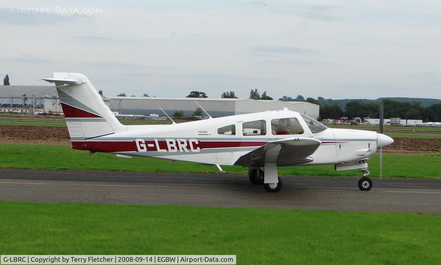 G-LBRC, 1979 Piper PA-28RT-201 Arrow IV C/N 28R-7918051, 1979 Piper Pa-28RT -201 at Wellesbourne