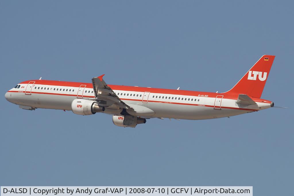 D-ALSD, 2001 Airbus A321-211 C/N 1607, LTU A321