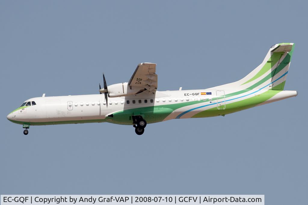 EC-GQF, 1996 ATR 72-202 C/N 489, Binter Canarias ATR72