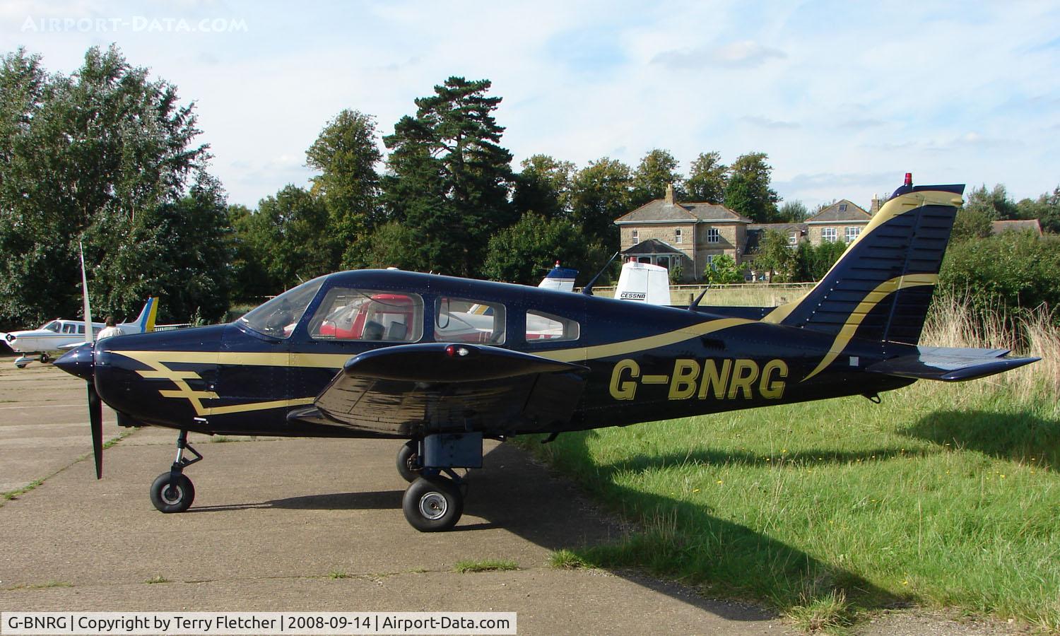 G-BNRG, 1981 Piper PA-28-161 Cherokee Warrior II C/N 28-8116217, 1981 Piper  Pa-28-161 at Hinton-in-the-Hedges