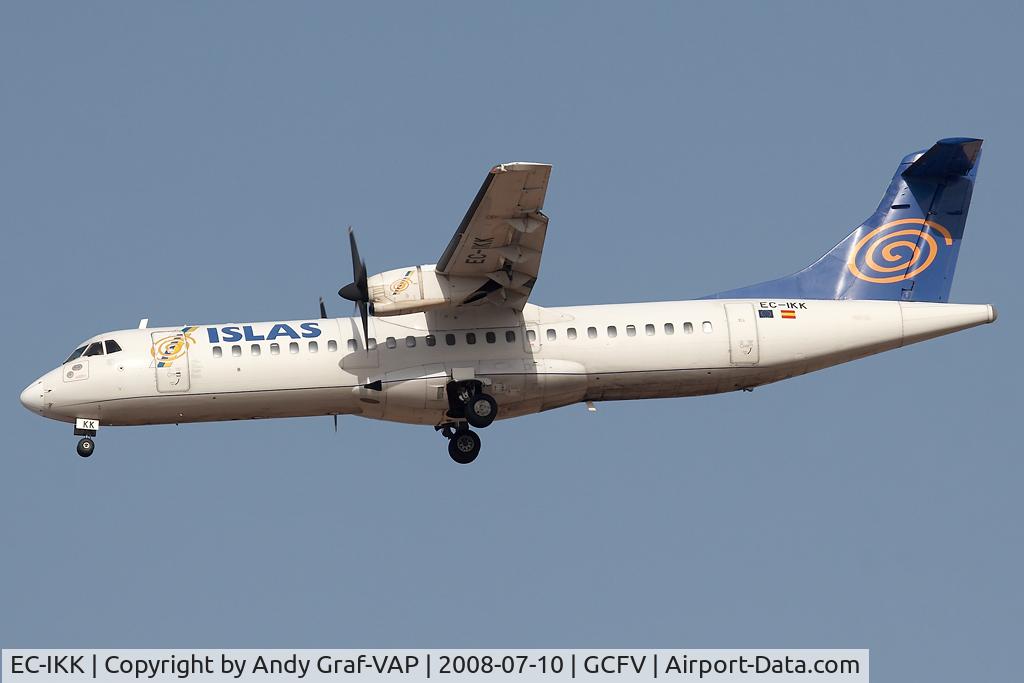 EC-IKK, 1990 ATR 72-201 C/N 198, Islas Airways ATR72