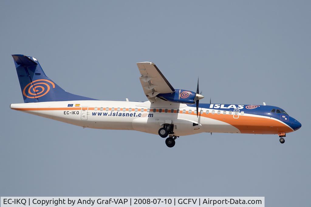 EC-IKQ, 1996 ATR 72-202 C/N 477, Islas Airways ATR72