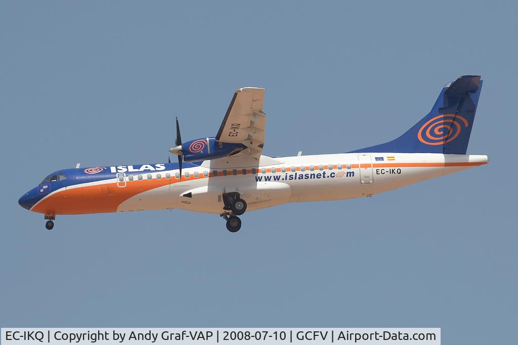 EC-IKQ, 1996 ATR 72-202 C/N 477, Islas Airways ATR72
