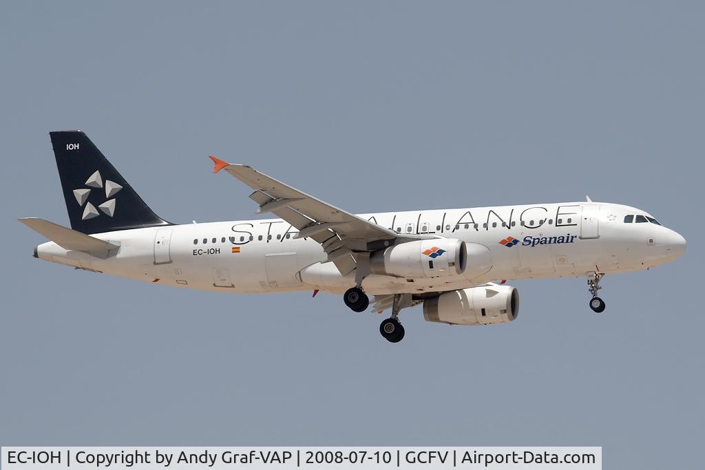 EC-IOH, 2003 Airbus A320-232 C/N 1998, Spanair A320