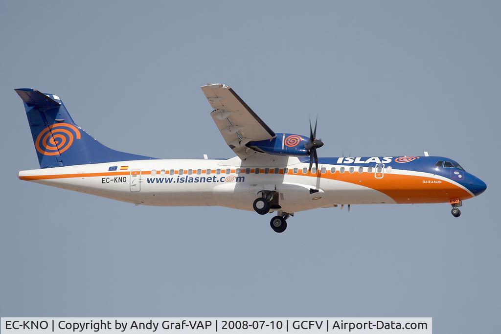 EC-KNO, 2008 ATR 72-212A C/N 770, Islas Airways ATR72