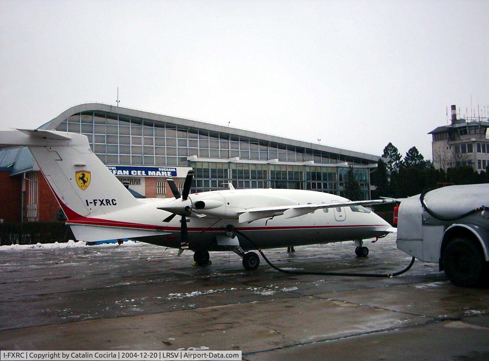 I-FXRC, Piaggio P-180 Avanti C/N 1045, On a very frosty winter day.