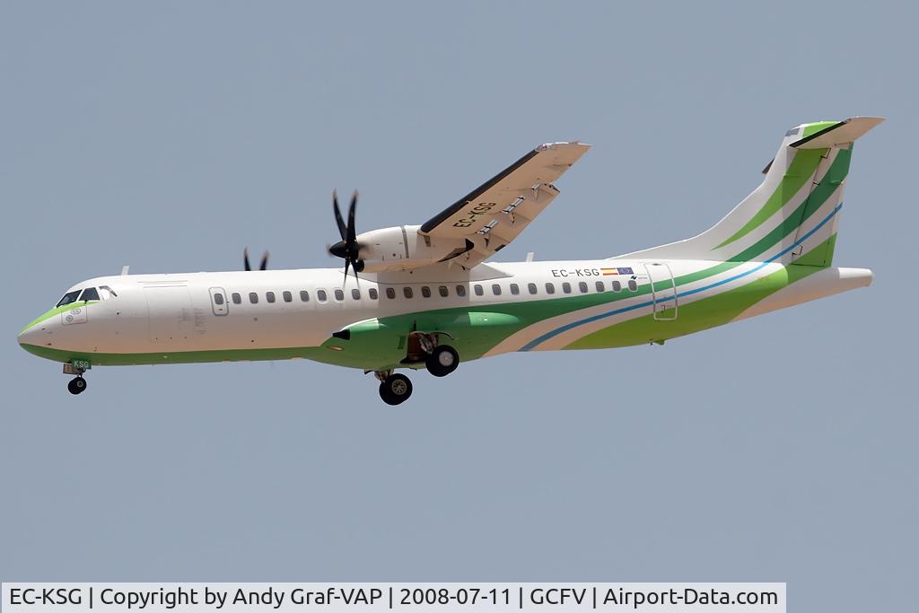 EC-KSG, 2008 ATR 72-212A C/N 796, Binter Canarias ATR72