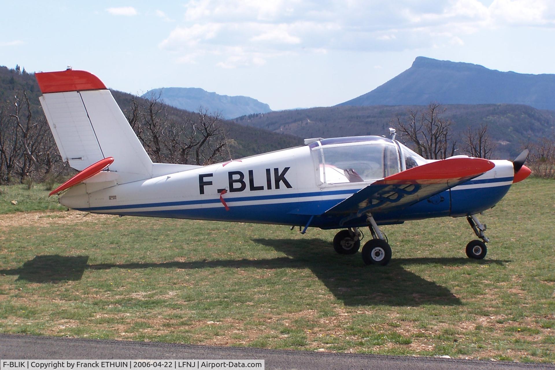 F-BLIK, Socata Rallye 180T Galerien C/N 3306, Shot at a great glider's platform