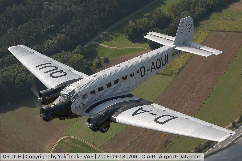 D-CDLH, 1936 Junkers Ju-52/3m C/N 130714, Lufthansa Junkers 52