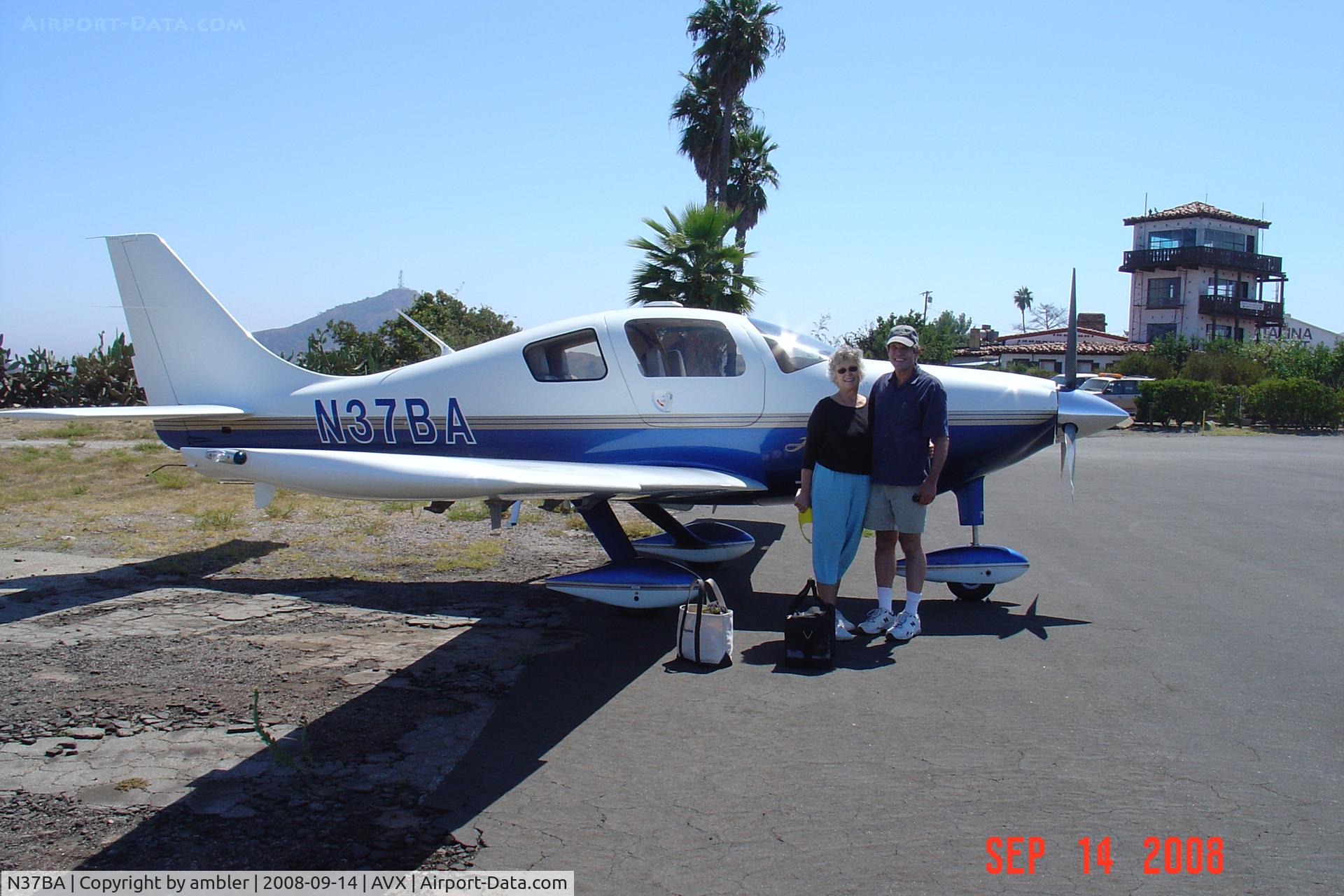 N37BA, 2001 Lancair LC-40-550FG C/N 40020, Bob & Barbara
