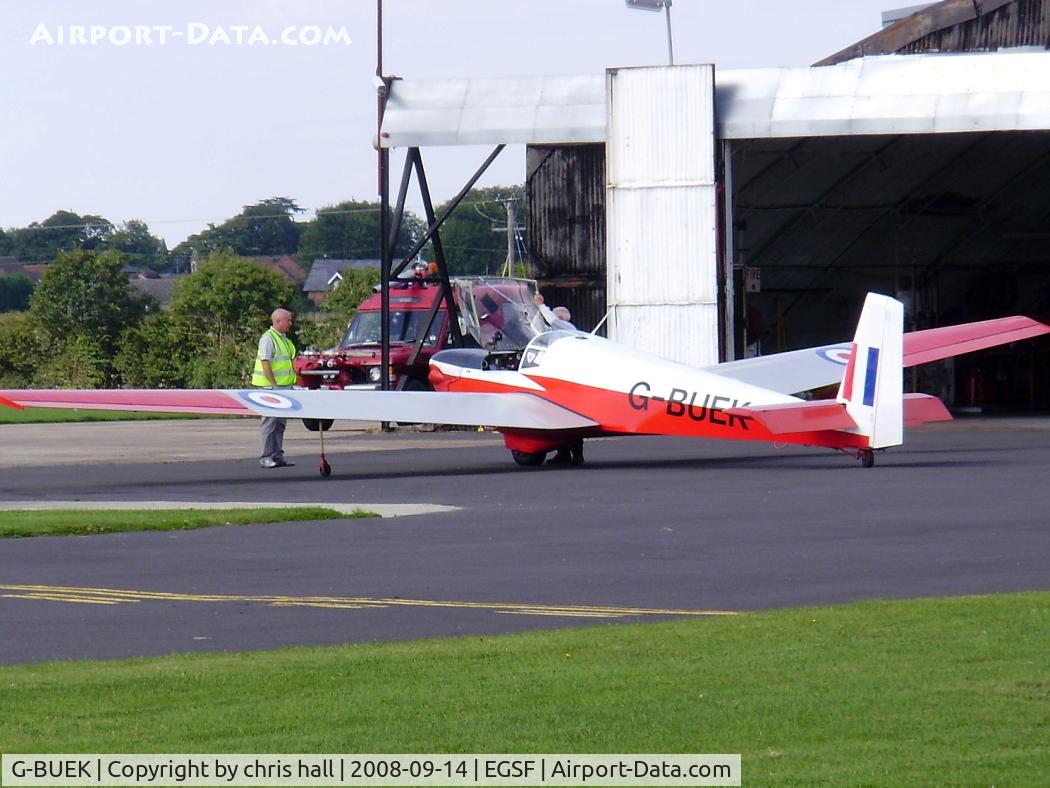 G-BUEK, 1977 Slingsby T-61F Venture T2 C/N 1879, Previous ID: XZ559