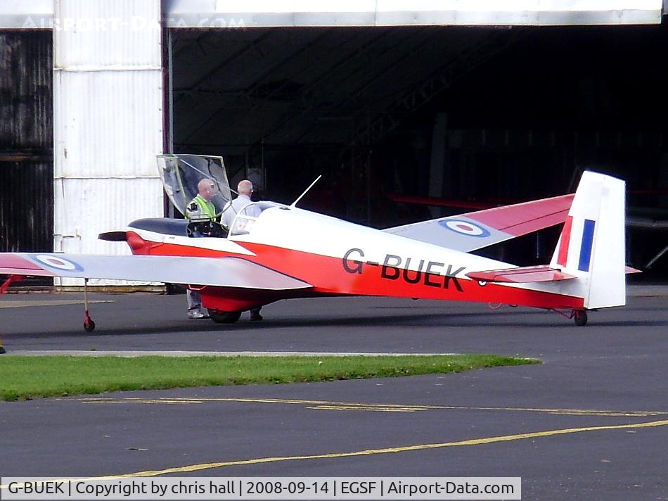 G-BUEK, 1977 Slingsby T-61F Venture T2 C/N 1879, Previous ID: XZ559